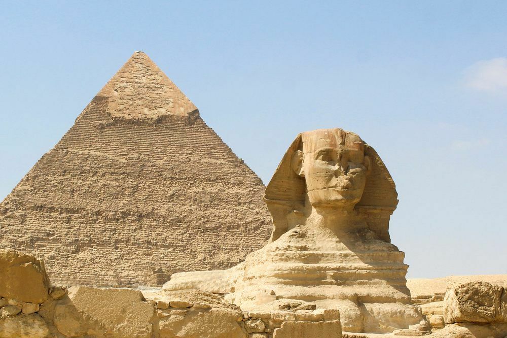 Chefrenova pyramida v Gíze