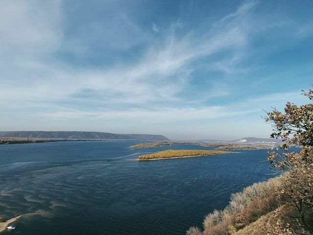 O rio Volga é um dos rios mais longos do mundo e o mais longo da Europa.