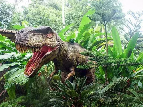 Диносаурус на стази диносауруса Кнебворта
