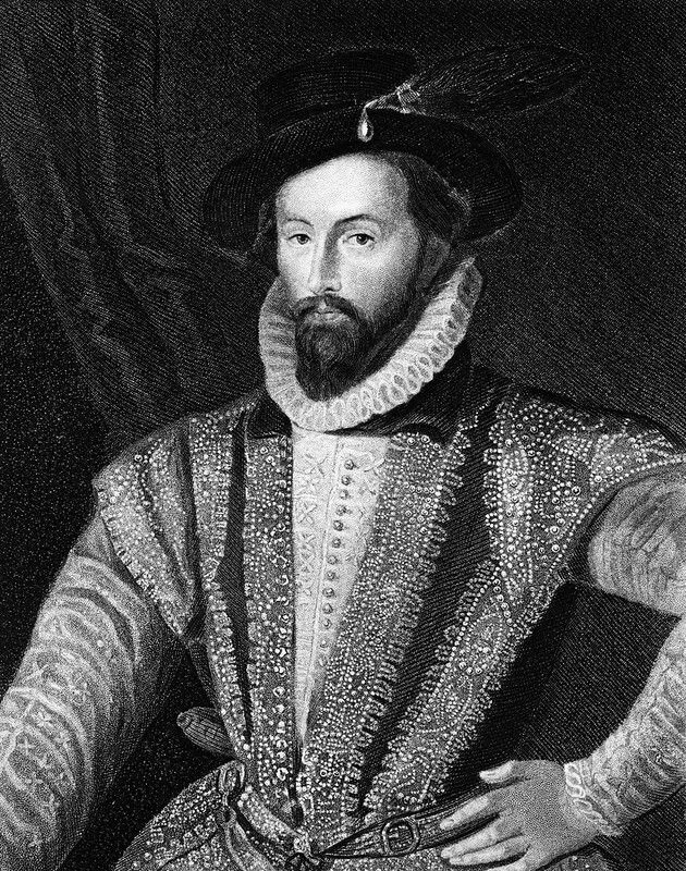 Sir Walter Raleigh, en kjent Tudor-oppdager