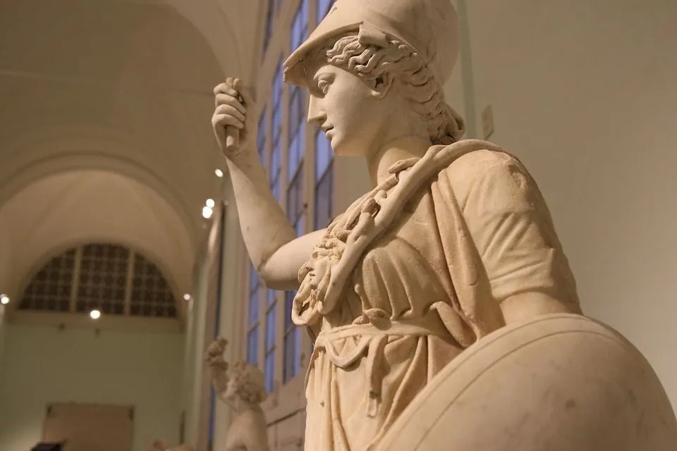 Athena Parthenos conta uma jornada desde sua criação até a destruição