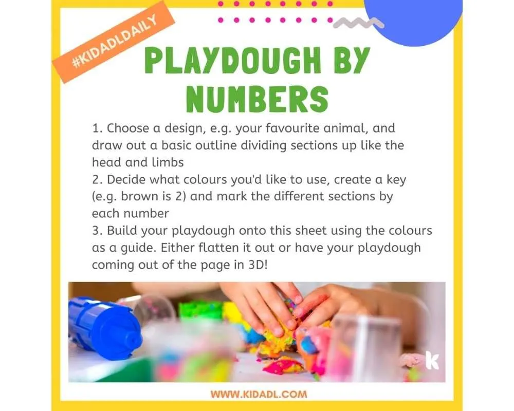 შექმენით თქვენი საკუთარი Playdough მათემატიკის აქტივობები სახლში