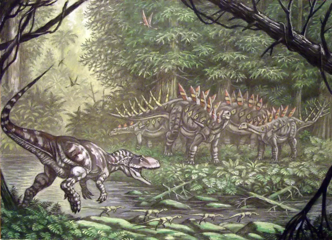 Eustreptospondylus bol predstavený na Oxfordskej univerzite v roku 1890.