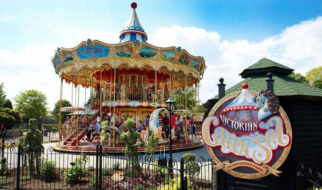 viktoriansk karusell i paultons park