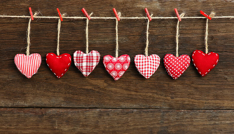 10 ut av esken ideer for Valentinsdagen