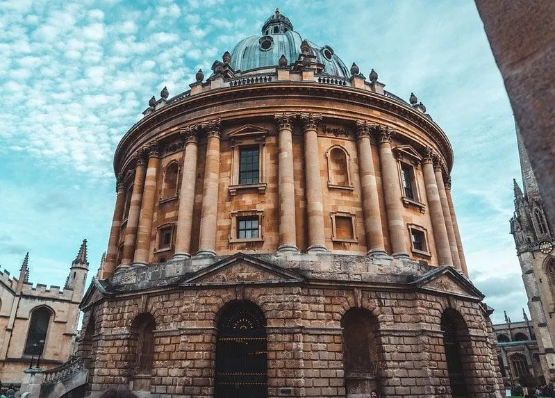 Бодлианская библиотека в Оксфорде. 
