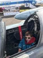 Mans apmeklējums De Havillendas gaisa kuģu muzejā