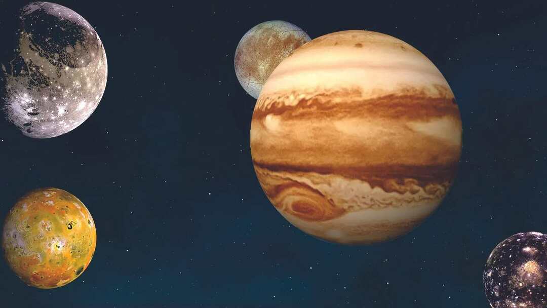 Dejstva o Luni Evropa Izvedite več o Luni Jupiter S
