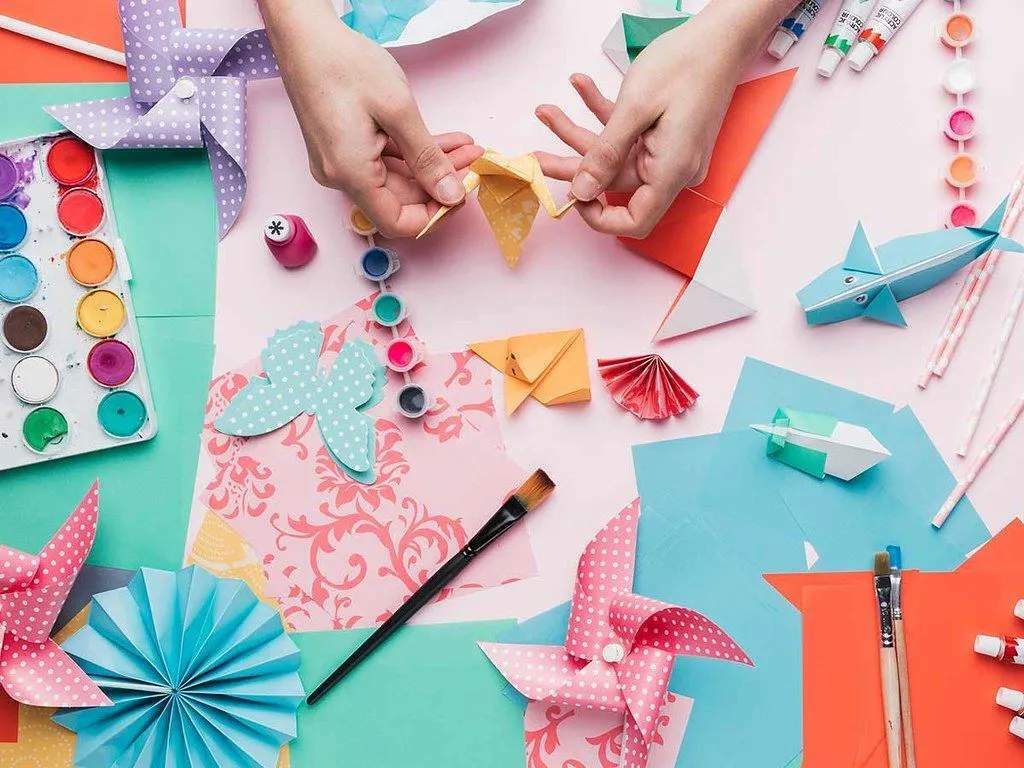 Hogyan készítsünk origami kosarat gyerekekkel