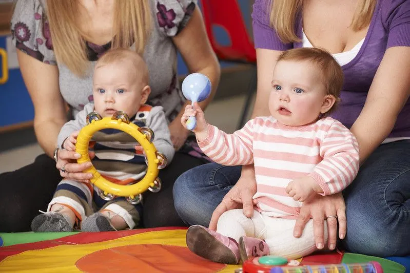 Espace de jeux pour bébés à Londres