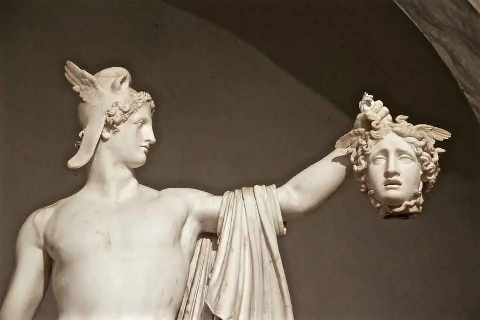 Medusa ble drept av Perseus.